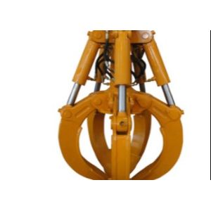 Buy cheap Skid Steer Excavator Hydraulic Orange Peel Grab Customization from wholesalers