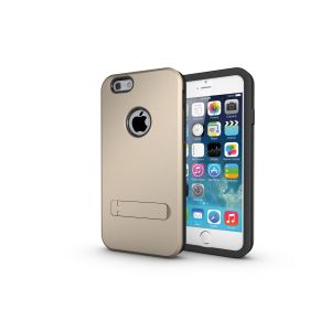 Buy cheap 2-in-1 case for iPhone 6/6Plus, unique design with stand, different color available, OEM from wholesalers