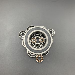 7007C-2RZ Precision Machine Tool Bearings , Angular Contact Ball Bearing