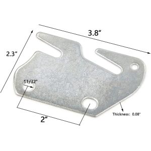 Buy cheap Wood Bed Rail Hook Plates Play a Role in Supporting Fixed Bed Frame ISO9001 Rohs CE from wholesalers