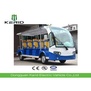 Buy cheap 11 Seater Electric Shuttle Car With Curtis Controller For Hotel Reception 72V / 5KW from wholesalers