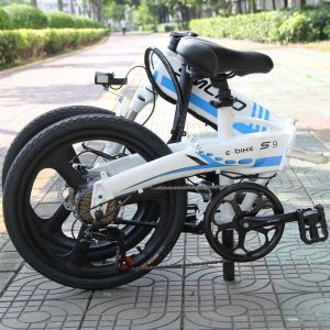 Smlro Electric Bike 20in 19MPH Max Speed 6061Alu Frame With 350W Motor