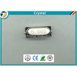 Buy cheap 18PF SMD Crystal Passive Electronic Components 30ppm 6.0000MHZ from wholesalers