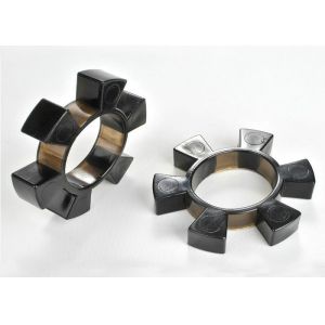 Yellow SBT Polyurethane Coupling , SBR SBT Elastic Spider Coupling