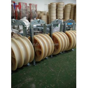 508 Series Stringing Block Rubber Lined Aluminium Sheave