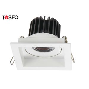 Buy cheap White Anti Glare LED Ceiling Spotlights / Square Recessed LED Downlights product