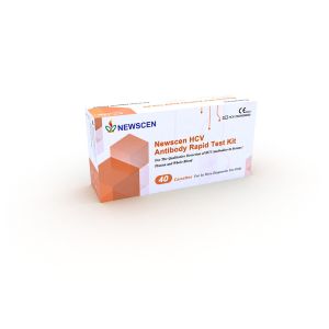 Buy cheap FDA 40 Cassette Colloidal Gold Hepatitis Rapid Test Kit from wholesalers