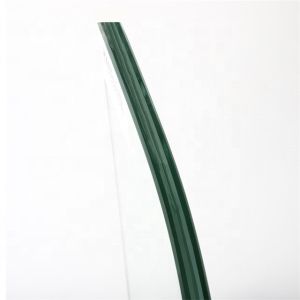 Buy cheap 8-12mm SGCC C-Shaped Curved Tempered Shower Glass for Hall Bathroom Renovation from wholesalers