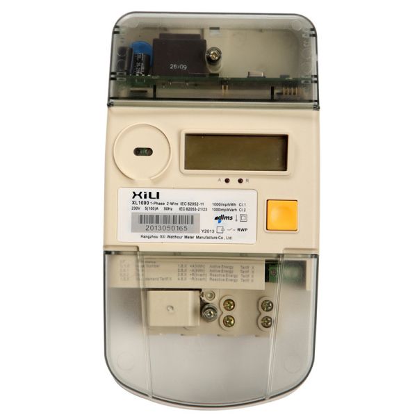 Quality Single Phase AMR electric meter / kilowatt hour meter with WIMAX Communication Module for sale