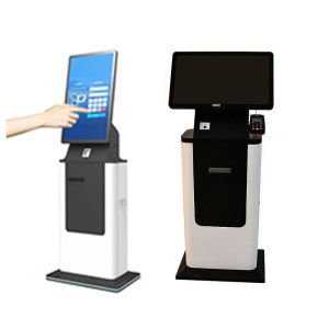 Customized Cash Accept Parking Payment Kiosk Ticket Vending
