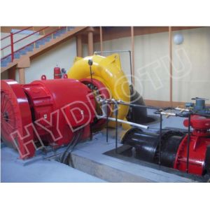 500KW Hydropower project Francis Hydro Turbine , Horizontal Francis Water