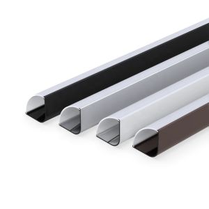 China Surface Mounted LED Corner Channel , LED Strip Diffuser Corner 30×30mm For Kitchen on sale