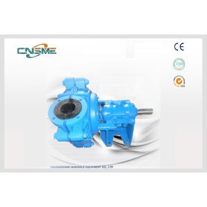 Buy cheap Black Rubber Lined Horizontal Slurry Pump With Closed Impeller from wholesalers