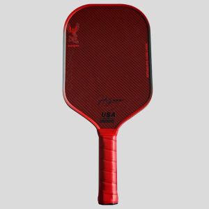 Buy cheap HIGOOO ZHUQUE 16mm TechFlex Power TFP Technology Core Pickleball Paddle Red Kevlar Power Pickleball Paddle Free Paddle Cover from wholesalers