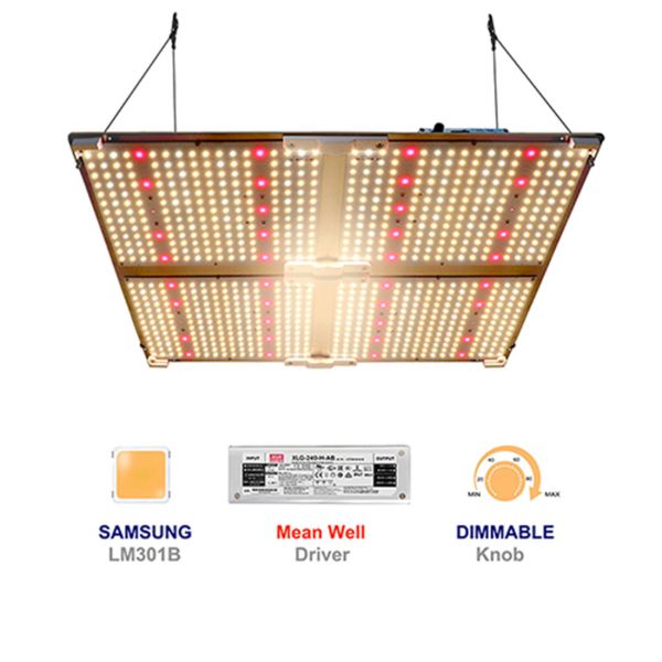 Quality Samsung LM301B Quantum QB SF4000 Full Spectrum Led Grow Light for sale