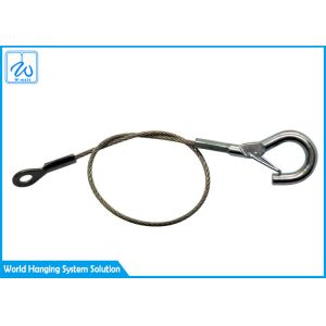 Buy cheap Anti Corrosion 1/2" 7*7 7*19 Steel Wire Rope Galvanized With Hook from wholesalers