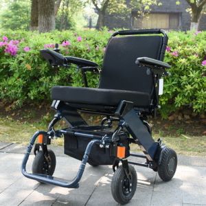 Buy cheap Lithium Battery Folding Wheelchairs Lightweight With Brushless Motor from wholesalers
