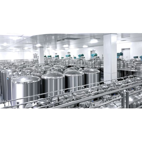 3000L Vacuum Cosmetic Emulsifier Mixer With Homogenizer