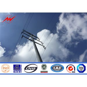 Buy cheap 10.5m 138kv Electrical Steel Round Power Pole  Transmission Line from wholesalers