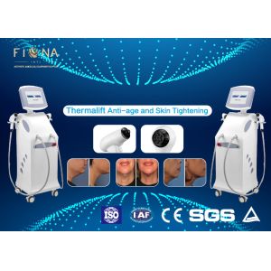 Buy cheap White Rf Skin Tightening Machine Anti - Aging Adjustable Energy With Five Handles product
