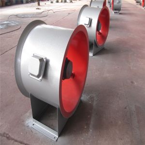 Buy cheap Portable Smoke Exhaust Axial Fan with Mounting Feet and Voltage 380Volts or required from wholesalers