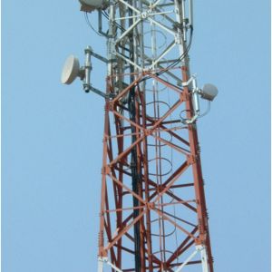 Buy cheap 4 Legged Galvanized Steel Lattice Cell Phone Tower from wholesalers