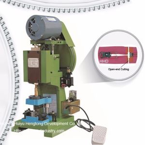 Buy cheap Semi Automatic Nylon Zipper Open End Cutting Machine with 1.5–3.0 kW Motor Power and 1200pcs/60cm/H Output for Precise Cutting from wholesalers