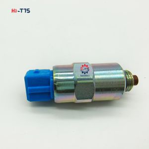 Buy cheap Excavator Solenoid Valve 12V CAT320D2 3CX 4CX 643244 Stop Solenoid from wholesalers