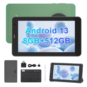 Buy cheap C Idea 7 Inch Tablet Pc Android 13, 8+512gb with Sim-Compatible Smart Tablet For Students – CM518pro Green from wholesalers