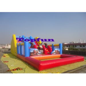 Buy cheap Inflatable Challenge Water Slide With Pool Ahead For Kids Slide Fun from wholesalers
