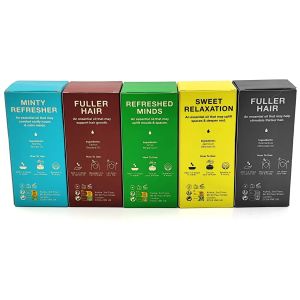 Factory Wholesale Essential Oil Paper Box Custom Printed Paper Card Box