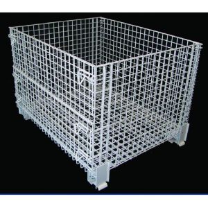 Buy cheap Anti - Corrosion Wire Mesh Container With High Capacity Zinc Or Hot Galvanized from wholesalers