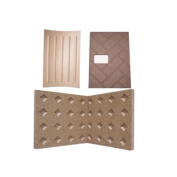 Quality Rectangle Industrial Fireplace Insulation Board Durable High Temperature for sale