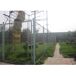 Buy cheap 6ft Tall Galvanized Commercial Plain Or Barb Wire Top Fence From Factory Supply from wholesalers