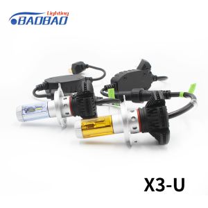 Buy cheap X3 50W 6000Lumen ZES chips car led headlight from wholesalers