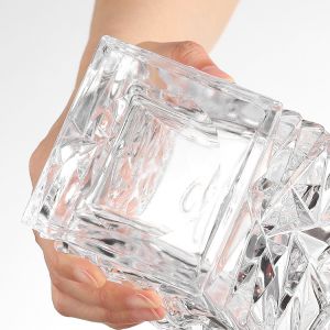 Round Square Glass Bottles for Bourbon Whiskey Sherry Kirs Custom Make Hot