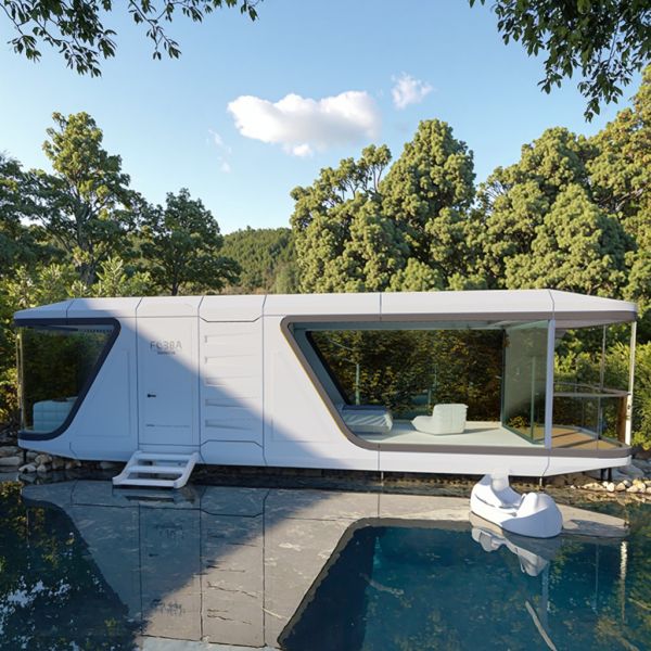 Customized Mobile Hotel Capsule Room Prefabricated Housing Solution Aluminum