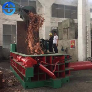 Buy cheap 2000KG/M3 Bale Density Turn Over Out Hydraulic Scrap Baler from wholesalers