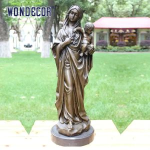 Buy cheap 3D Design Bronze Statues Sculpture 170cm Woman Holding A Child from wholesalers