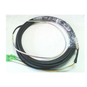 Buy cheap 6 Core SC / APC Fiber Optical Pigtail Waterproof , Outdoor SM 9 / 125 G652D Fiber Cable from wholesalers
