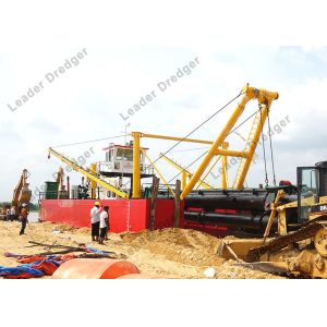 Buy cheap Reclamation Dual Engines Cutter Suction Dredger 955kw 325kw PLC Control from wholesalers