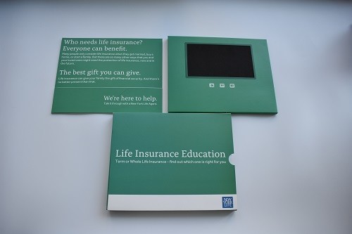 Buy cheap Personalized Digital Video Book Rechargeable For Invitation IPS Screen from wholesalers