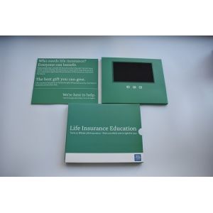 Buy cheap Personalized Digital Video Book Rechargeable For Invitation IPS Screen from wholesalers