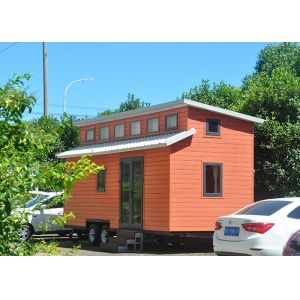 Buy cheap Light Steel Prefabricated Cost-effective Tiny House On Wheels And Micro Prefab Eco House from wholesalers