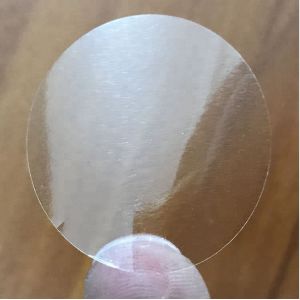 Buy cheap No Residual Custom Die Cut Addhesive Stickers Transparen Blank Box Package Seal from wholesalers