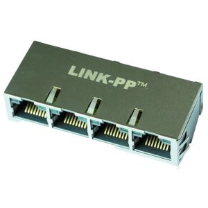 Buy cheap ARJM14A4-811-AA-CW2 Ethernet Rj45 Connectors 1 X 4 Port With 5G Base - T from wholesalers