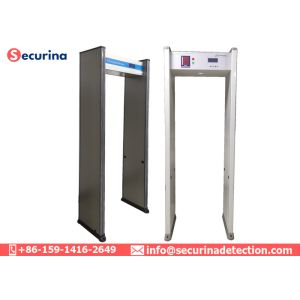 Buy cheap Gatekeeper Metal Detector Body Scanner Security Door Frame 6 Detecting Zones from wholesalers