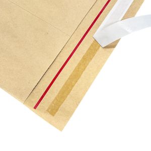 Durable Kraft Compostable Bags Recyclable Bottom Gusseted Bags Disposable With