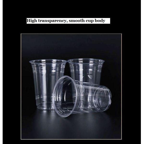 Buy cheap PLA Clear Cups φ90mm 16oz Compostable Cups Environmental Friendly from wholesalers