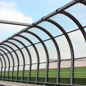 China Custom Size Transparent Polycarbonate Sound Barrier Plastic Sheets on sale